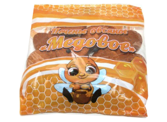 Печенье овсяное "Медовое" 1с  0,3 ПП